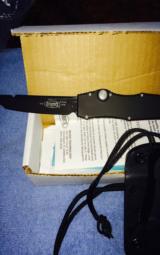 MICROTECH HALO 3 RARE OUT THE FRONT KNIFE WITH BOX AND SHEATH - 3 of 4
