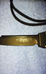 MICROTECH HALO 3 RARE OUT THE FRONT KNIFE WITH BOX AND SHEATH - 4 of 4