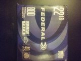 Federal 22LR, , $15.00 shipping - 1 of 2