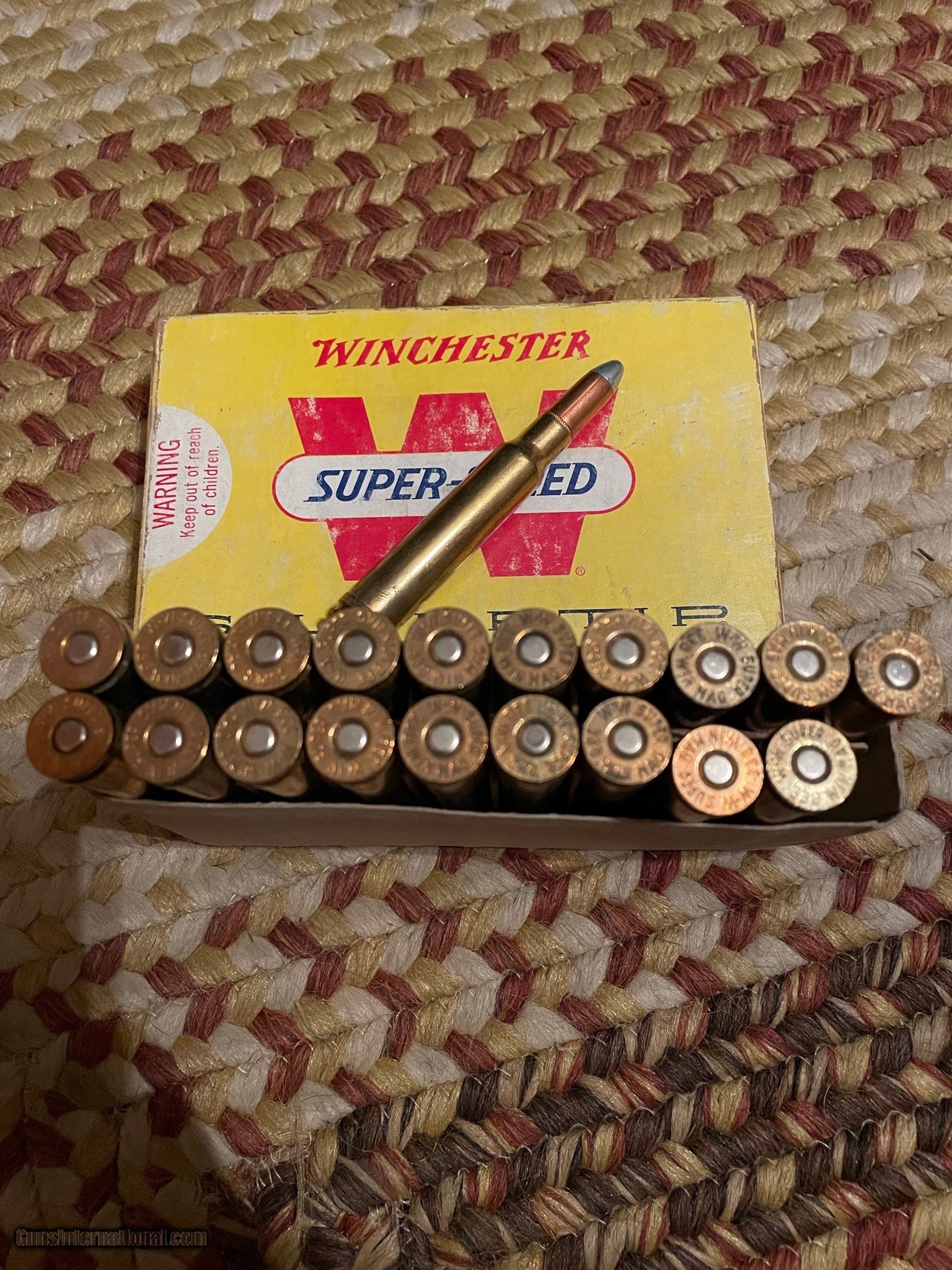 338 Winchester Mag Winchester super speed silver tips 250 grain