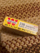 338 Winchester Mag Winchester super speed silver tips 250 grain - 1 of 3