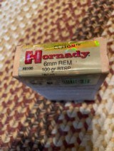 Hornady 6mm Remington 100 grain btsp - 1 of 3