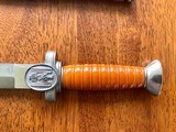 WWII DRK (German Red Cross) Leader Dagger With Scabbard - 4 of 5