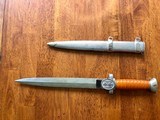 WWII DRK (German Red Cross) Leader Dagger With Scabbard - 1 of 5