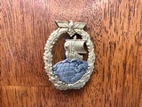 Nazi Naval Auxiliary Cruiser Badge - 1 of 2