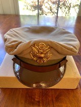 WW2 Air Corps Army Officer Crusher Cap - 1 of 6