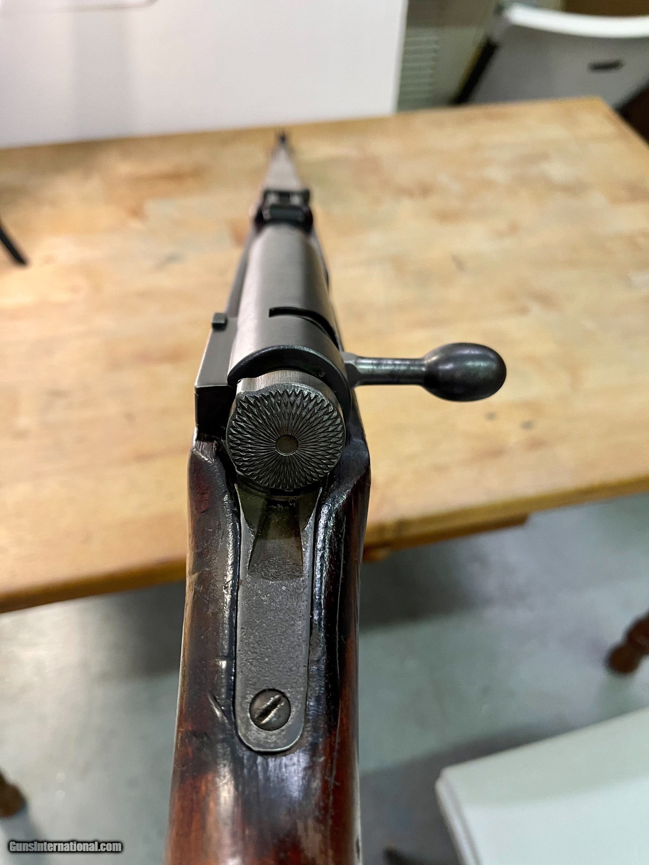 WWII ERA JAPANESE ARISAKA TYPE 38 WITH INTACT MUM