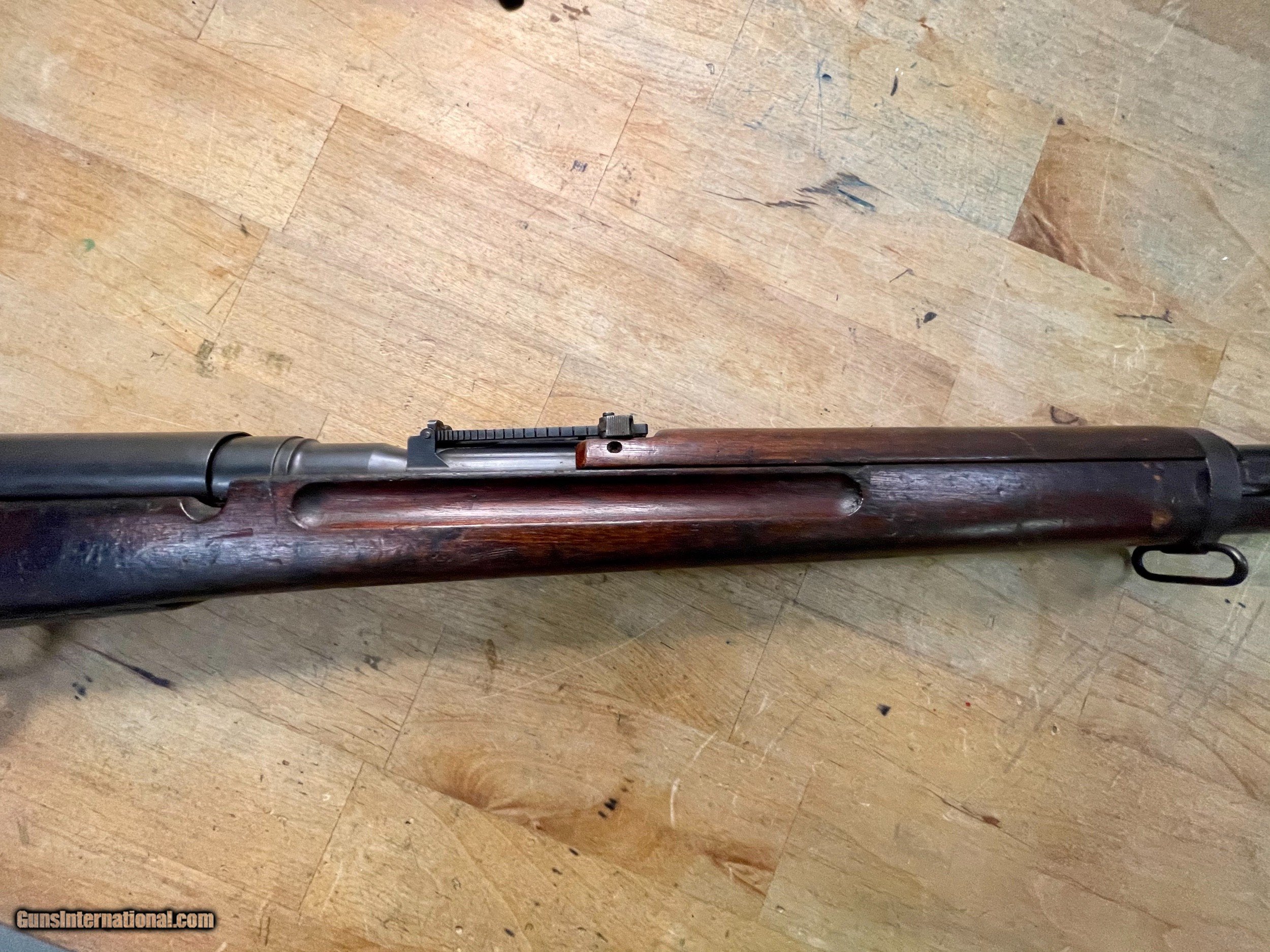 WWII ERA JAPANESE ARISAKA TYPE 38 WITH INTACT MUM
