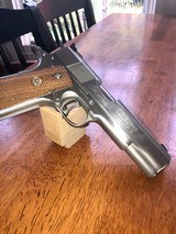 Colt Gold Cup National Match Series 80 "Enhanced" Stainless Steel .45 - 3 of 9