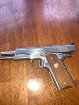 Colt Gold Cup National Match Series 80 "Enhanced" Stainless Steel .45 - 8 of 9