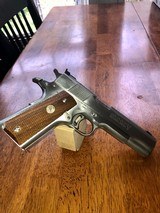 Colt Gold Cup National Match Series 80 "Enhanced" Stainless Steel .45 - 1 of 9