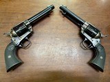 Pair of Colt SAA 3rd generation .357 revolvers - 1 of 23