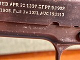 Colt 1911 WW1 Russian Contract .45 with Colt letter - 14 of 17