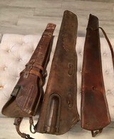 3 WWII Army issue rifle scabbards - 1 of 2
