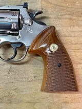 Colt Trooper Mark III Nickel .357 Magnum with Special Grips - 8 of 16