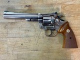 Colt Trooper Mark III Nickel .357 Magnum with Special Grips - 3 of 16