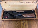 New England Firearms 30-30 Handi Rifle with interchangeable 12/20 gauge barrels and handmade carrying case - 3 of 17