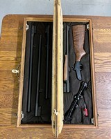 New England Firearms 30-30 Handi Rifle with interchangeable 12/20 gauge barrels and handmade carrying case - 1 of 17