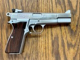 Browning High Power 9MM Satin Nickel Over Stainless Matte Finish - 1 of 15