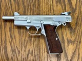 Browning High Power 9MM Satin Nickel Over Stainless Matte Finish - 7 of 15