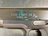 Colt 1911 Mark IV Series 80 Lightweight Commander .45 as new in box! - 15 of 16