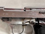 Walther P.38 Nazi Marked and Matching Nickel GI Bring Back 9mm with SS Holster - 6 of 14