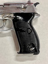 Walther P.38 Nazi Marked and Matching Nickel GI Bring Back 9mm with SS Holster - 8 of 14