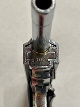 Walther P.38 Nazi Marked and Matching Nickel GI Bring Back 9mm with SS Holster - 4 of 14