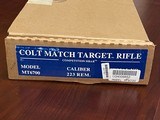 Colt Match Target Competition HBAR with scope and original box Pre-Ban - 17 of 17