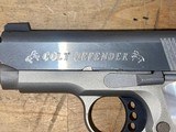 Colt Lightweight Defender in Rare 9MM Stainless Steel with original Case, Extra Grips, and 2 SS Mags - 10 of 15