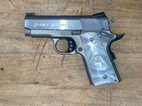 Colt Lightweight Defender in Rare 9MM Stainless Steel with original Case, Extra Grips, and 2 SS Mags - 3 of 15