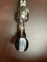 Smith & Wesson DA First Model.44 S&W Russian Top Break Revolver, Nickel 6 1/2” - 10 of 17