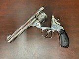 Smith & Wesson DA First Model.44 S&W Russian Top Break Revolver, Nickel 6 1/2” - 15 of 17