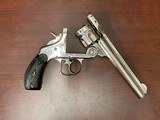 Smith & Wesson DA First Model.44 S&W Russian Top Break Revolver, Nickel 6 1/2” - 5 of 17