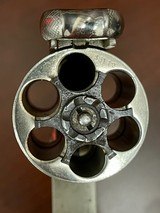 Smith & Wesson DA First Model.44 S&W Russian Top Break Revolver, Nickel 6 1/2” - 14 of 17