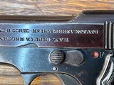 Beretta Model 1934 WWII Italian Army Issue .380 1939 manufacture - 17 of 17