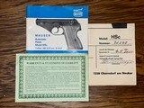 Mauser HSc Nickel .380 in original box with 3 mags - 7 of 19
