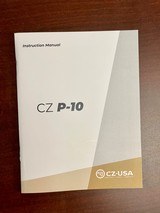 CZ P-10 "M" 9MM in Original Box - 13 of 18