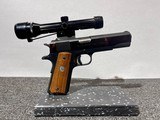 Colt 1911 Series 70 9mm With Bushnell Magnum Phantom Scope - 1 of 25
