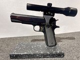 Colt 1911 Series 70 9mm With Bushnell Magnum Phantom Scope - 2 of 25