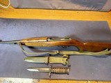 M1 Carbine All Inland Barrel Dated 8-43 WWII Issued .30 Cal Carbine with Bayonet - 1 of 16