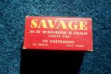 FULL Box Savage 25-20 Ammunition NICE !!! - 3 of 10