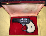 Derringer High Standard .22cal with ivory stock - 2 of 5