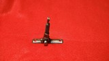 Early Lyman No. 1 Tang Sight marked "N" for Winchester 1886; made in 1880s - 3 of 10