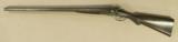 W & C Scott & Son - Top Lever Hammer Gun, 12 gauge, 30 1/8" bbls. - 6 of 7