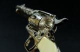 Colt SAA 3rd Generation .45 Custom Engraved by Carl Bleile, 4 3/4" bbl. - 3 of 7