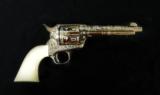 Colt SAA .44 Special, Custom Engraved by Charlie Baker, 5 1/2" bbl.
*****
JUST
LOWERED
**** - 2 of 7
