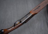 WINCHESTER Model 21 Custom Built 20 gauge, 28" bbls. Vent Rib, 21-1 Engraving & Orig. Leather Covered Pad - 4 of 6