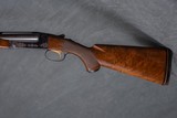 WINCHESTER Model 21 Custom Built 20 gauge, 28" bbls. Vent Rib, 21-1 Engraving & Orig. Leather Covered Pad - 2 of 6