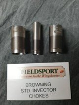 Browning Invector chokes 12, 20, 28 & .410 Gauge